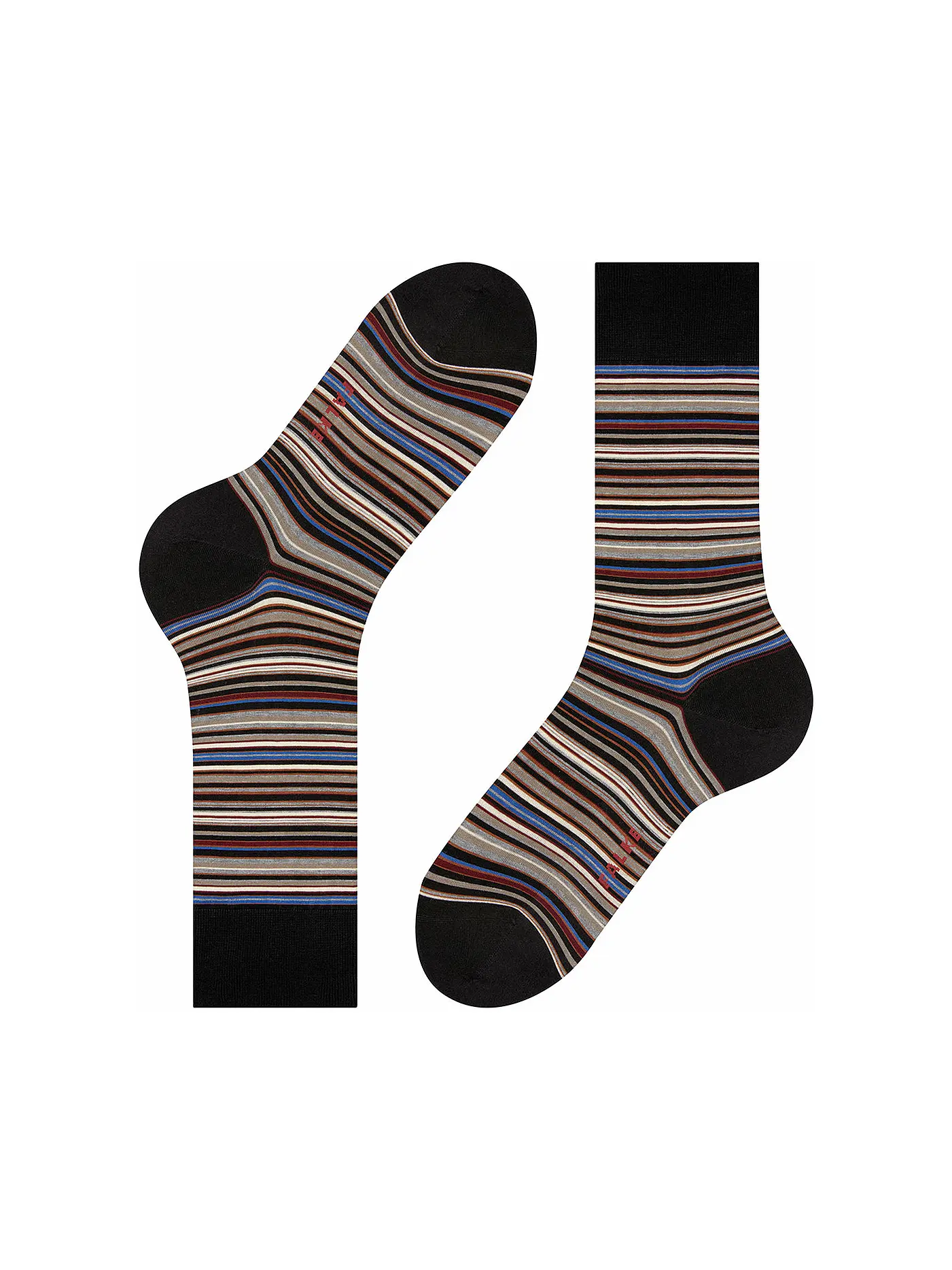 FALKE | Socken "Microblock" 14041 grey-white | grau